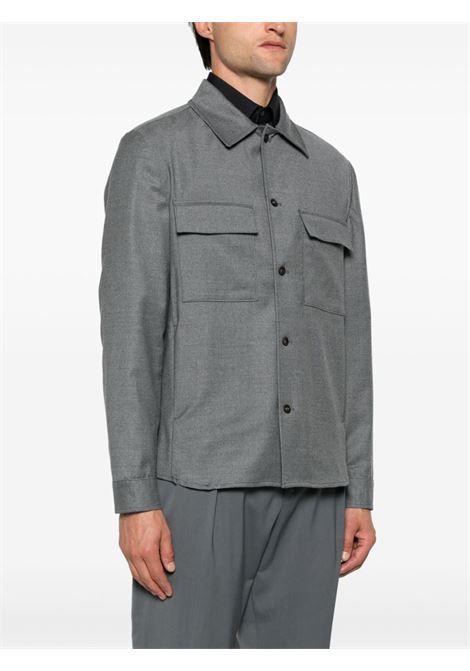 Giacca-camicia John in grigio Briglia 1949 - uomo BRIGLIA 1949 | JOHN42412000060